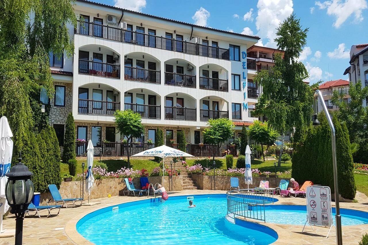 Delfin Apart Complex Sveti Vlas Esterno foto